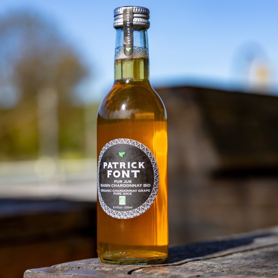 Organic Chardonnay White Grape Pure Juice - 25 cl