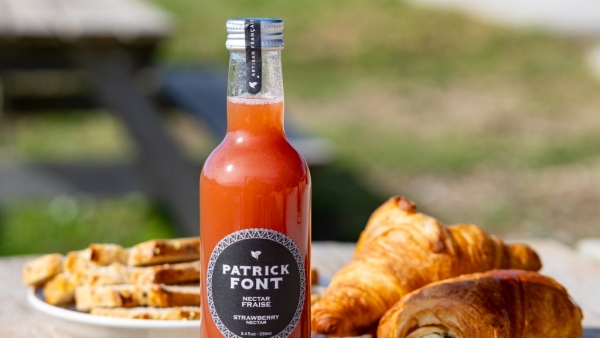 Idées de cocktails à base de nectar de fraise de la Maison Patrick Font